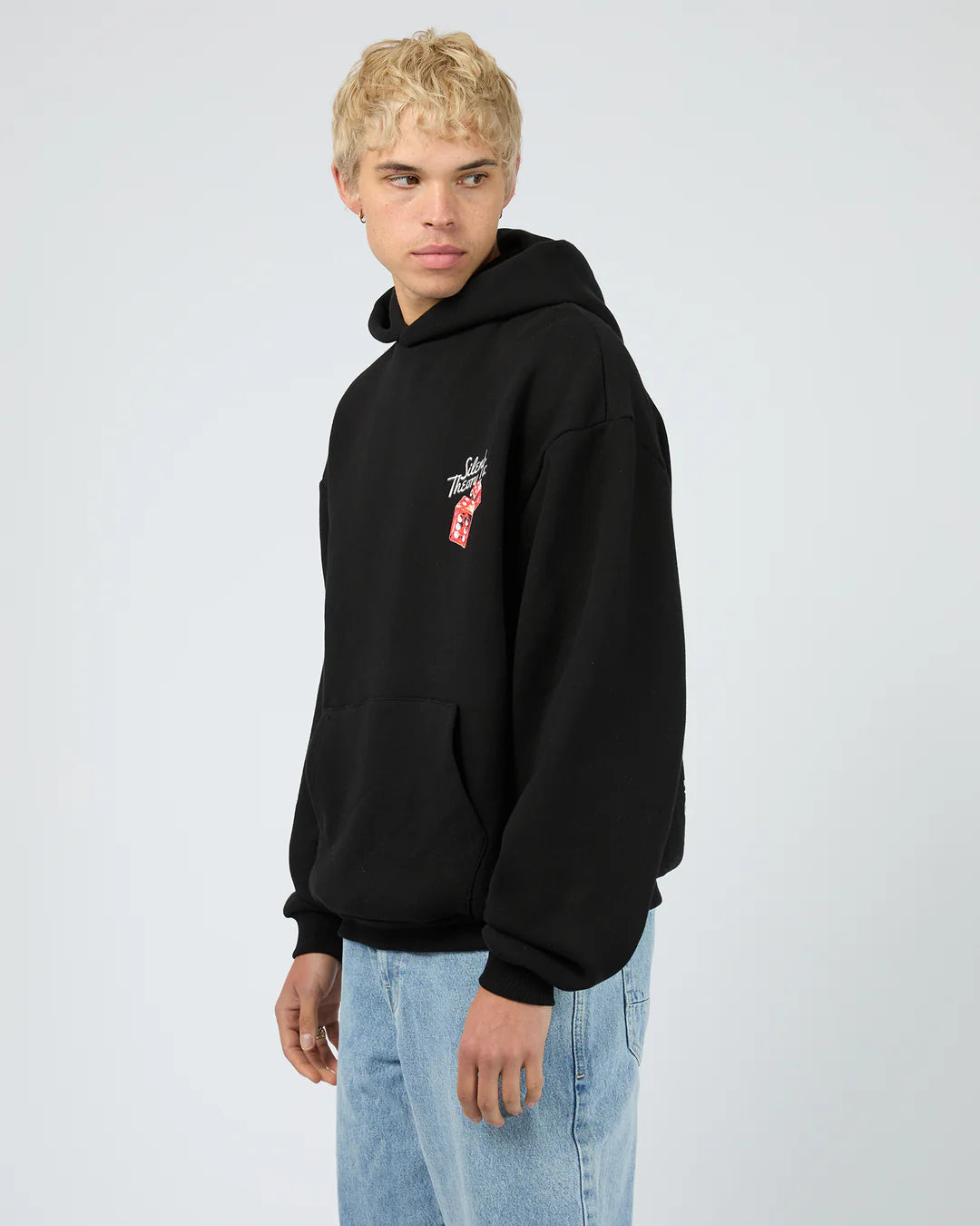 Silent Theory Dice Hoodie | Black