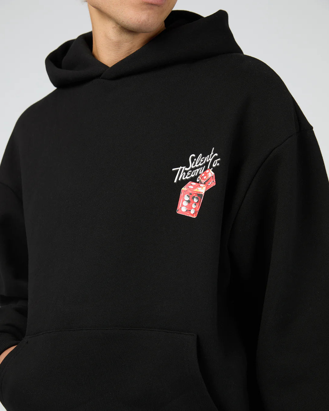 Silent Theory Dice Hoodie | Black