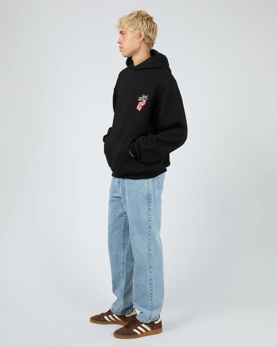Silent Theory Dice Hoodie | Black