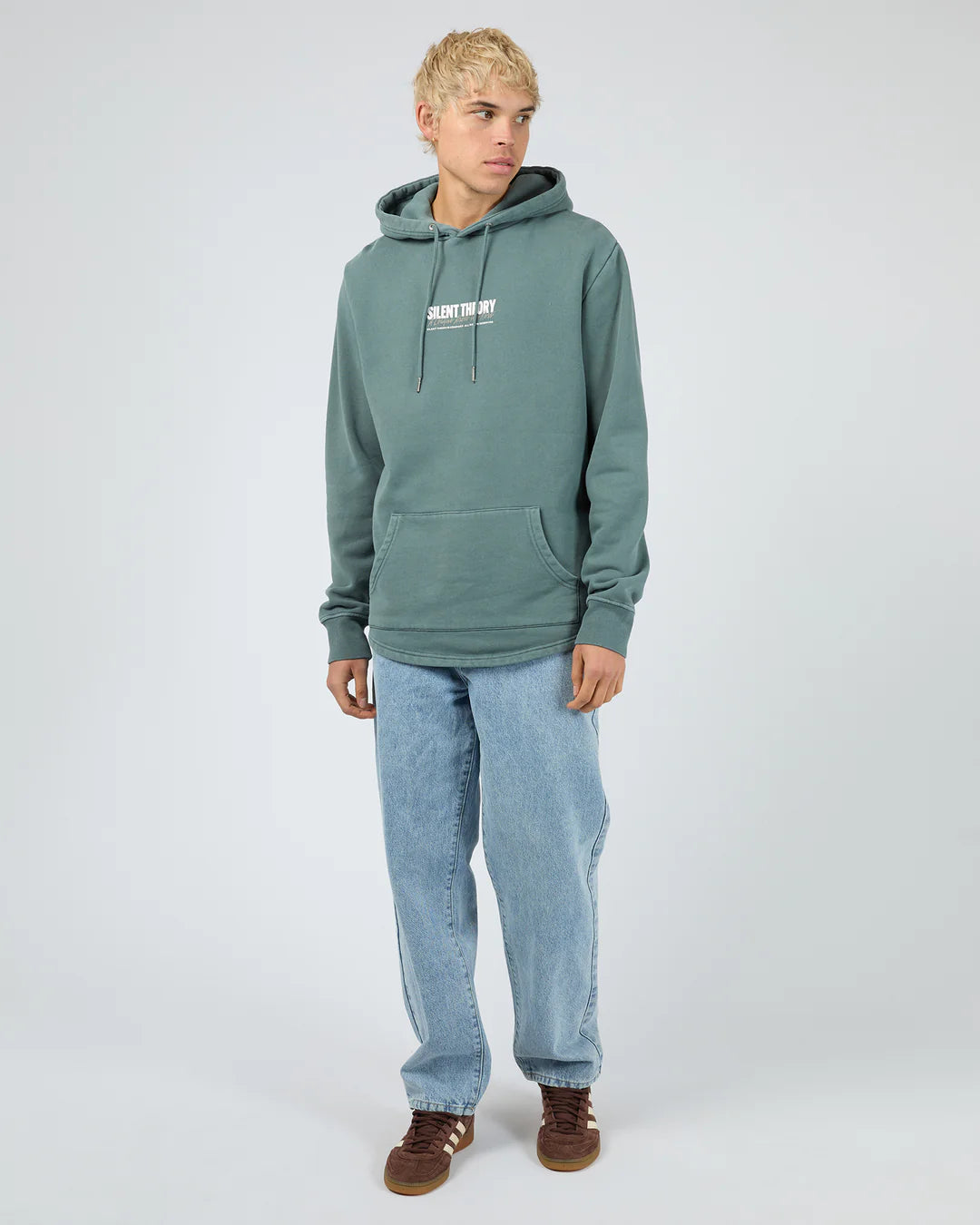 Silent Theory League Scoop Hoodie | Blue