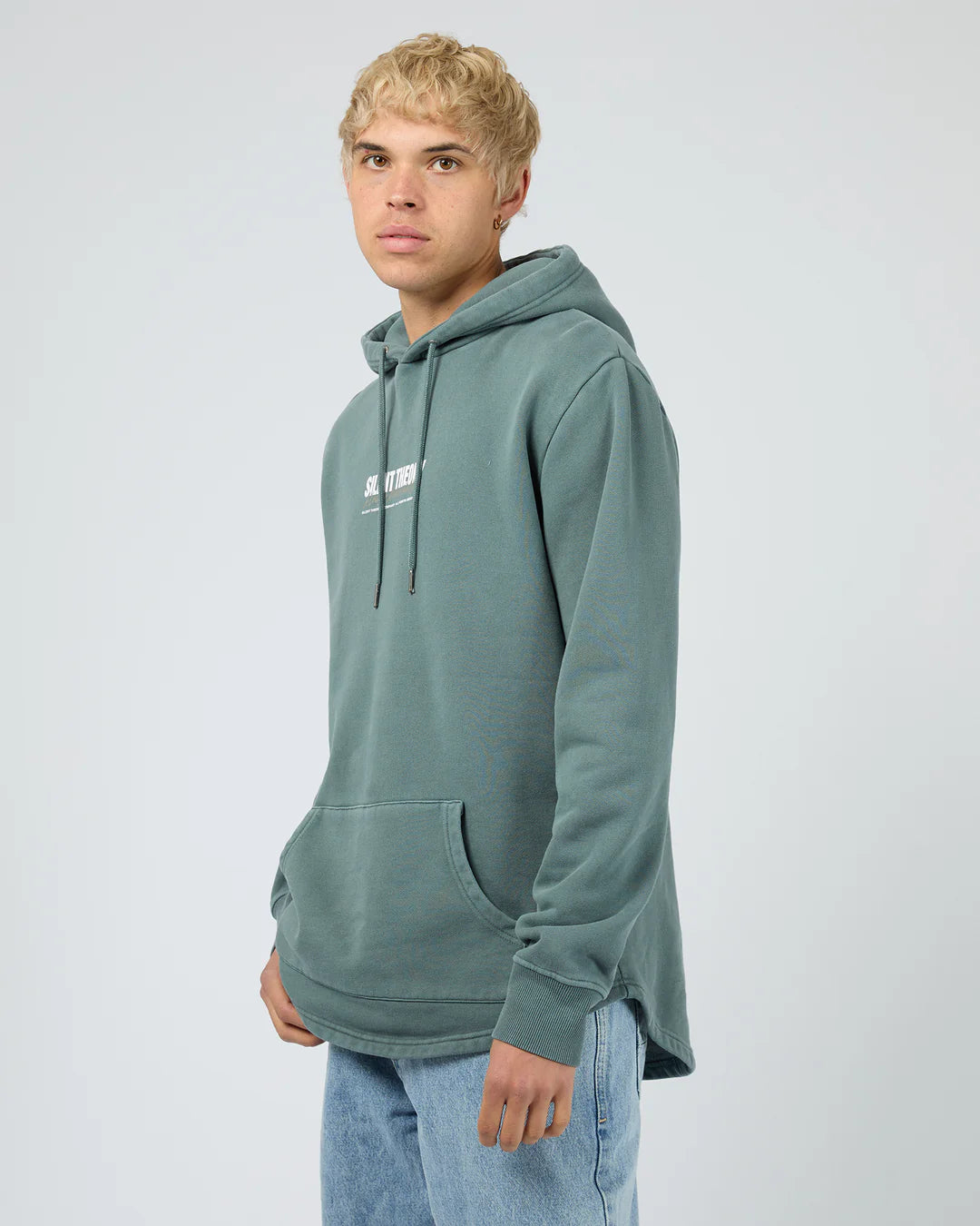 Silent Theory League Scoop Hoodie | Blue