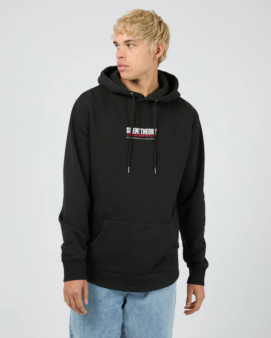 Silent Theory League Scoop Hoodie | Black