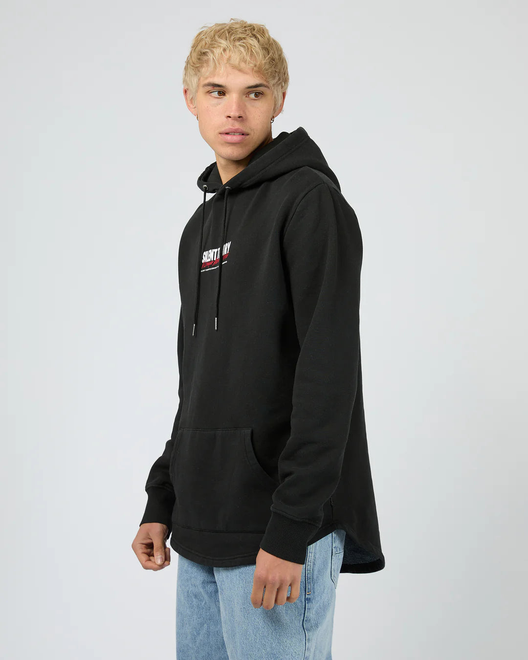 Silent Theory League Scoop Hoodie | Black