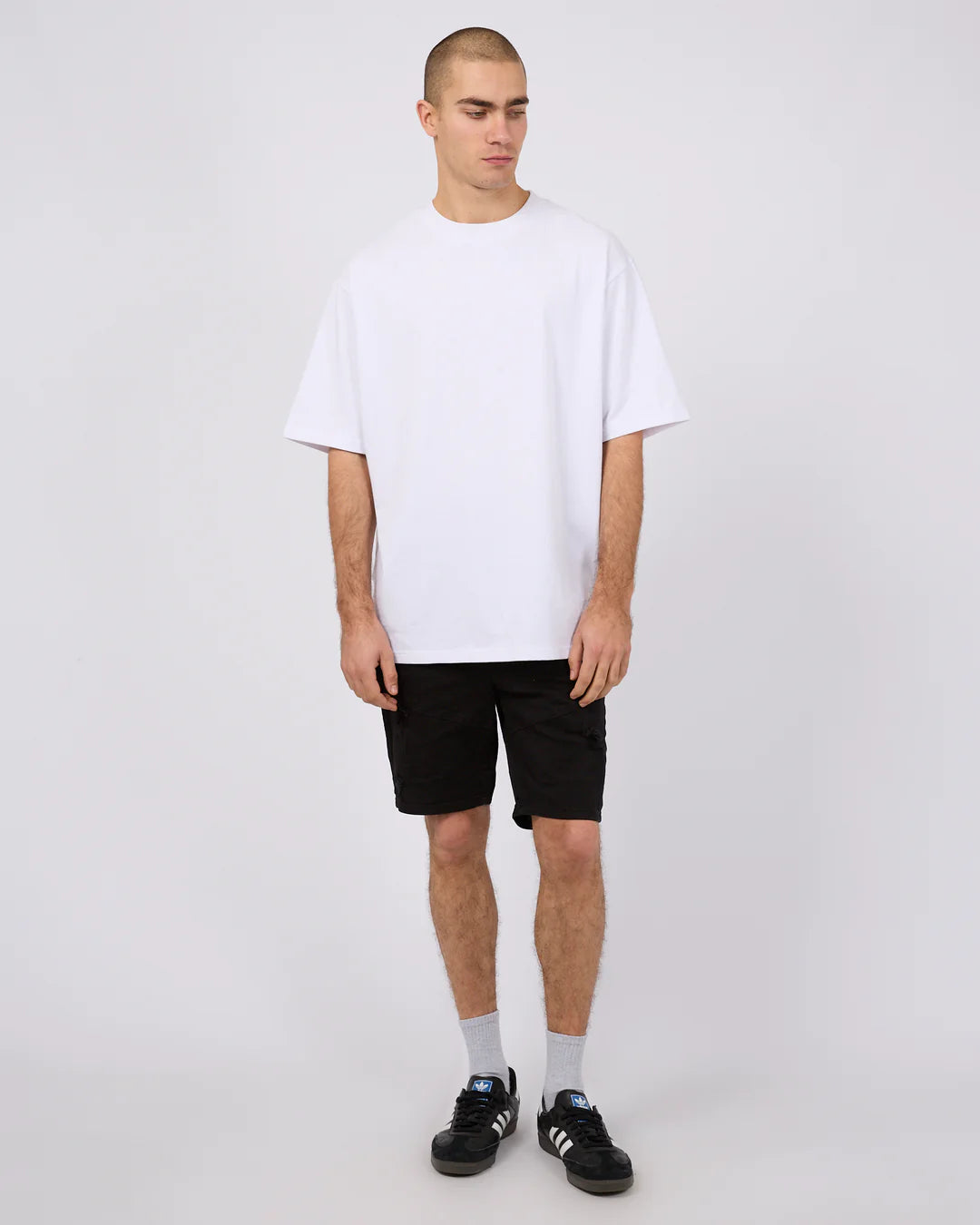 Silent Theory Soho Short Trashed Black