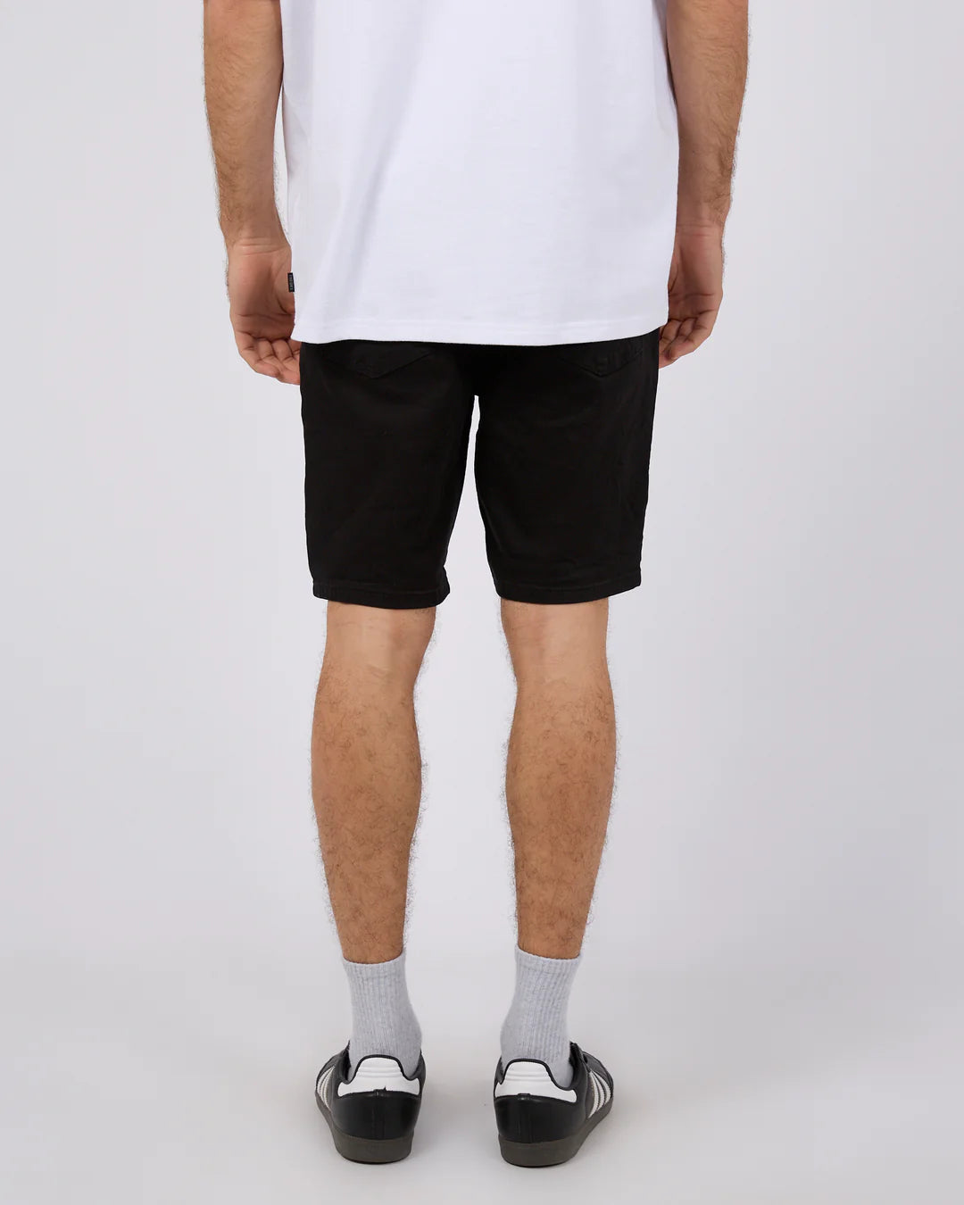Silent Theory Soho Short Trashed Black