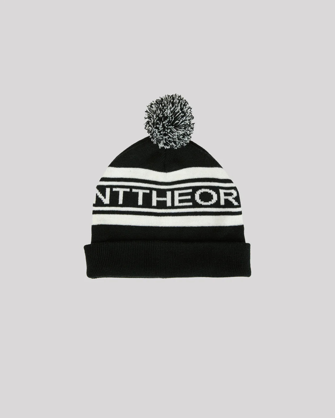 SILENT THEORY POM BEANIE BLACK