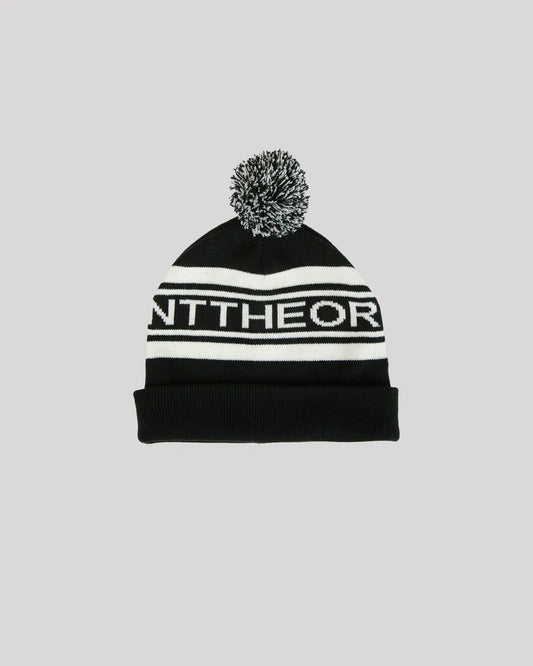 SILENT THEORY POM BEANIE BLACK