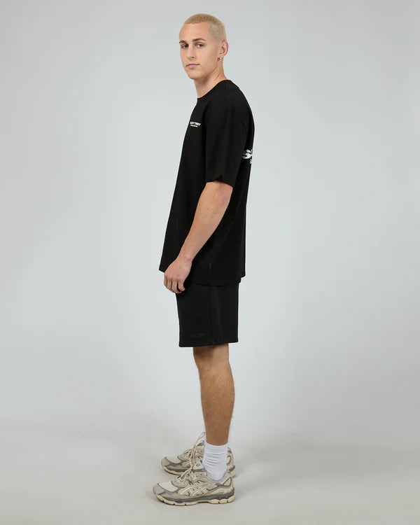 SILENT THEORY ESSENTIAL THEORY TEE VINTAGE BLACK