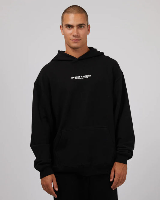 SILENT THEORY ESSENTIAL THEORY HOODY BLACK