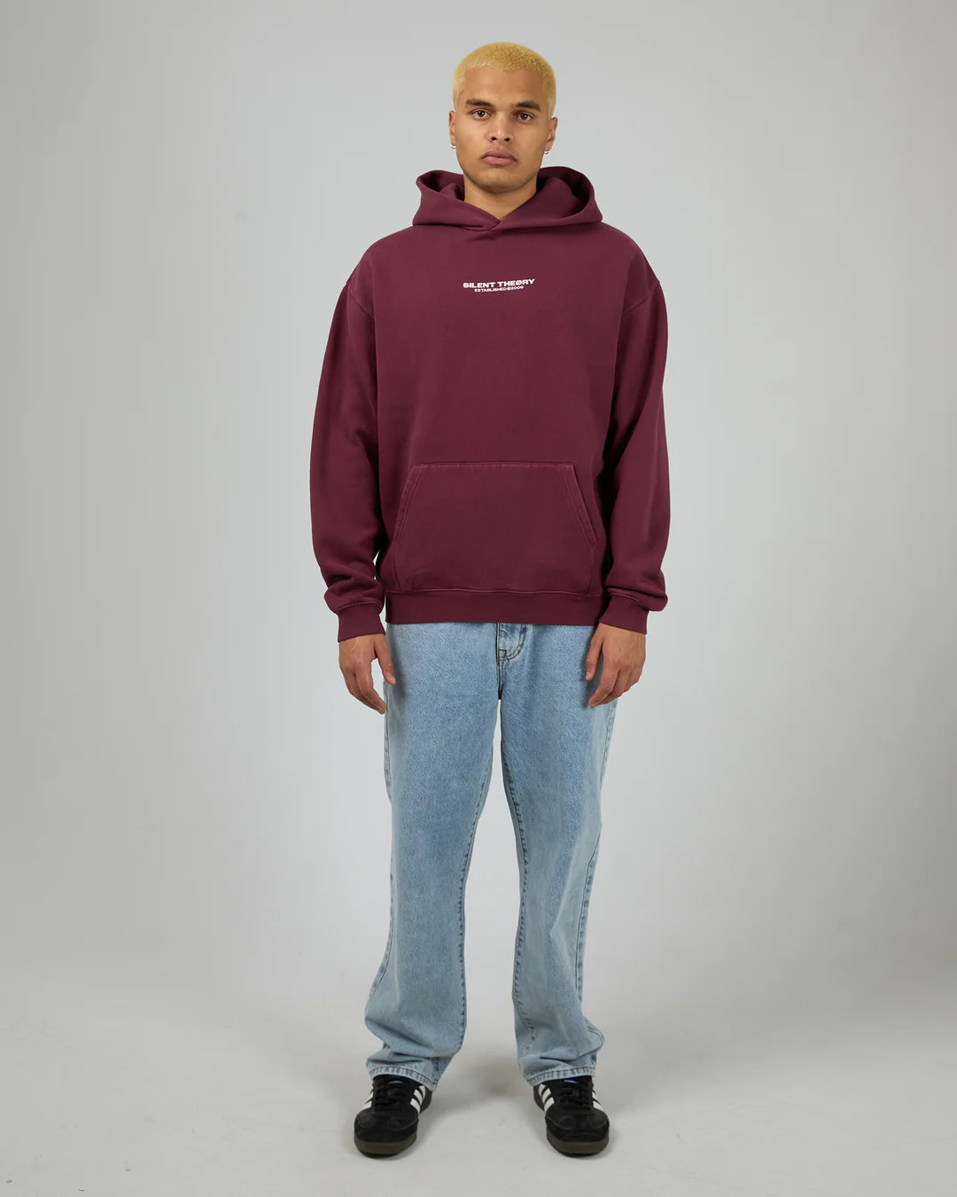 Silent Theory Essential Theory Hoodie | Cherry
