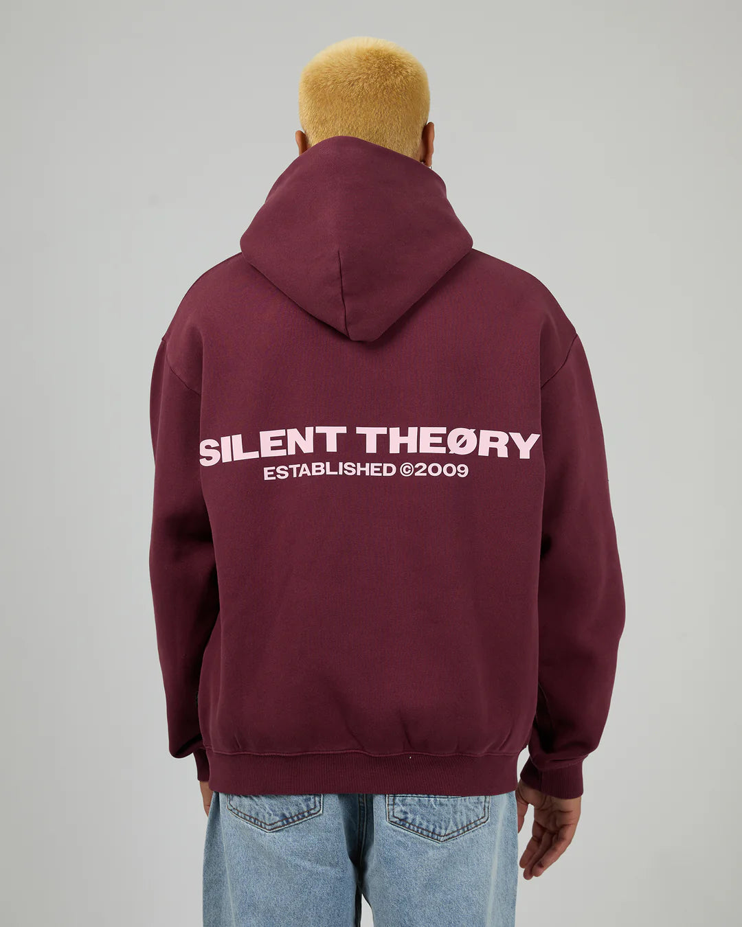 Silent Theory Essential Theory Hoodie | Cherry