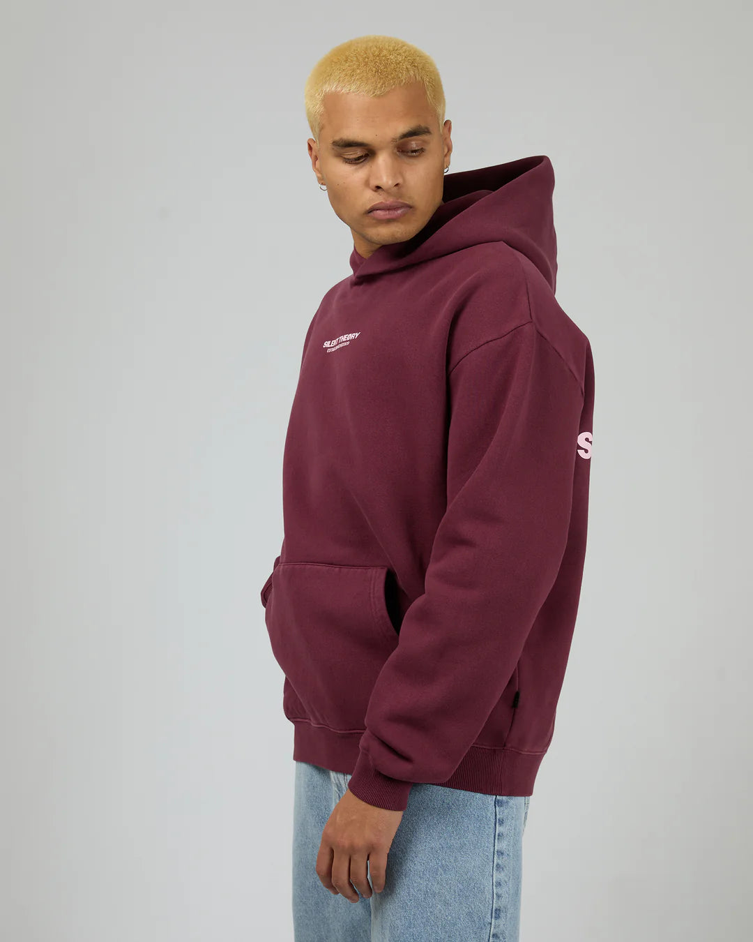 Silent Theory Essential Theory Hoodie | Cherry