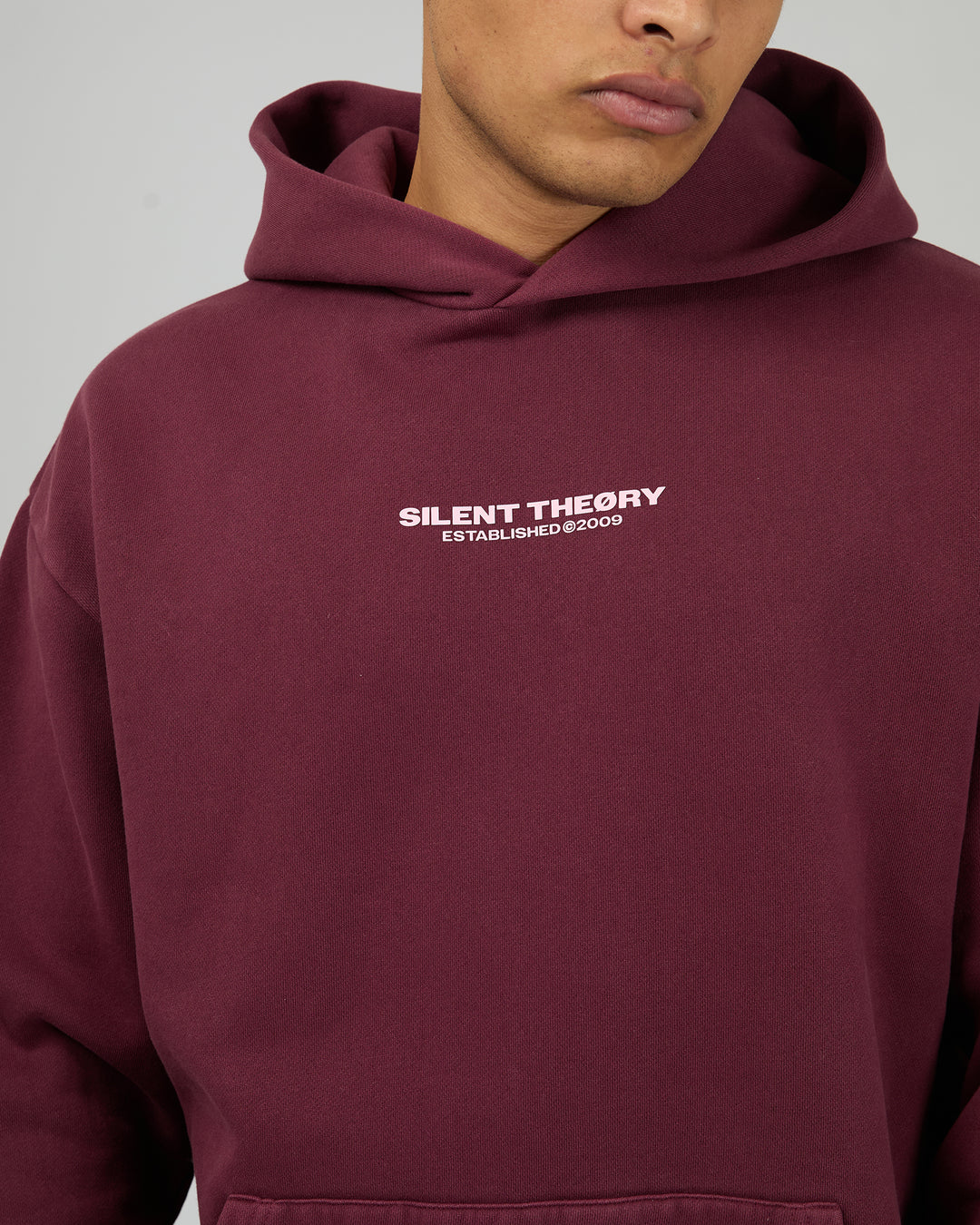 Silent Theory Essential Theory Hoodie | Cherry