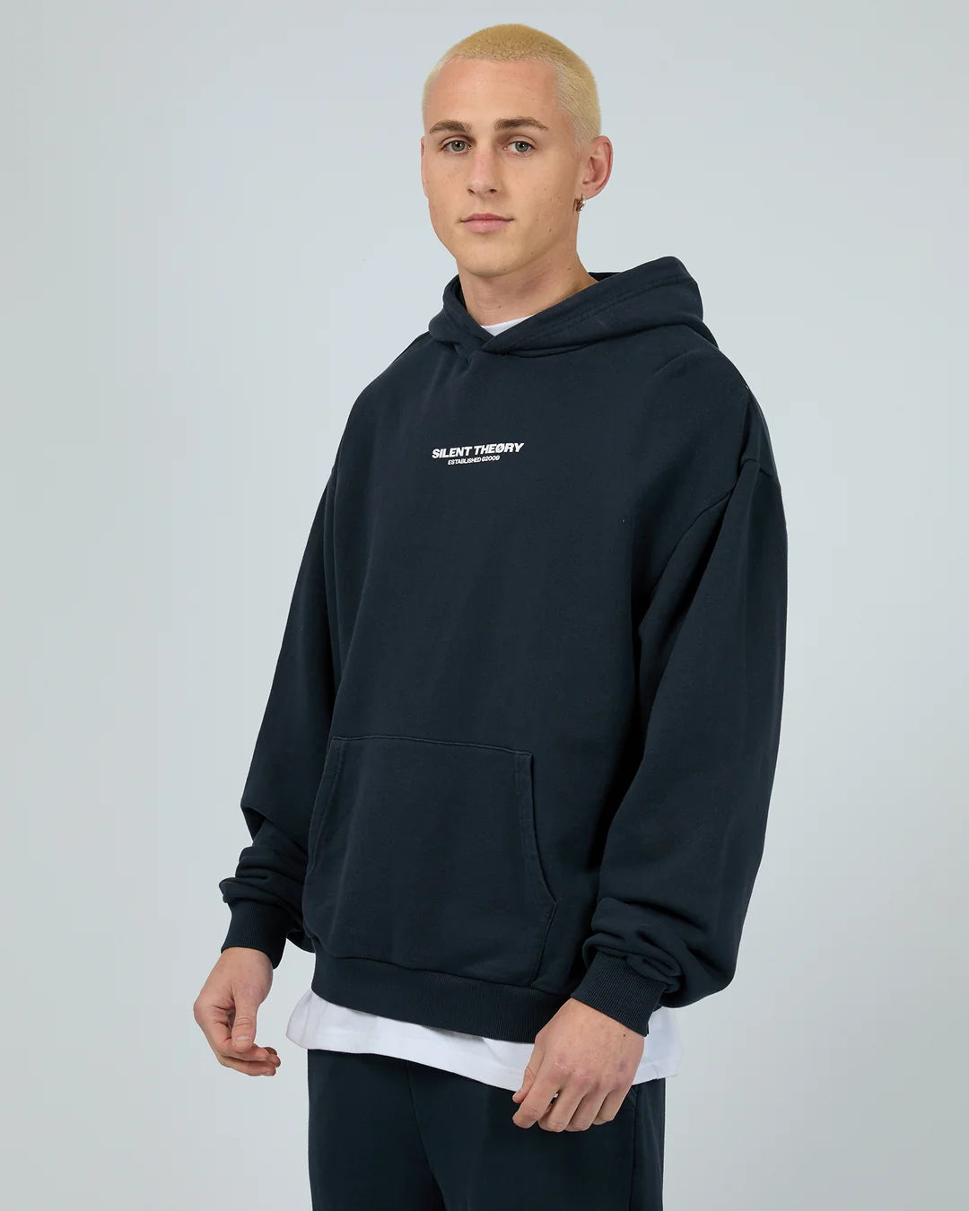 Silent Theory Essential Theory Hoodie | Navy