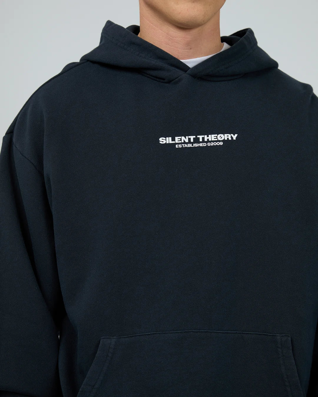 Silent Theory Essential Theory Hoodie | Navy