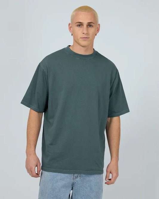 SILENT THEORY HEAVY WEIGHT TEE BLUE