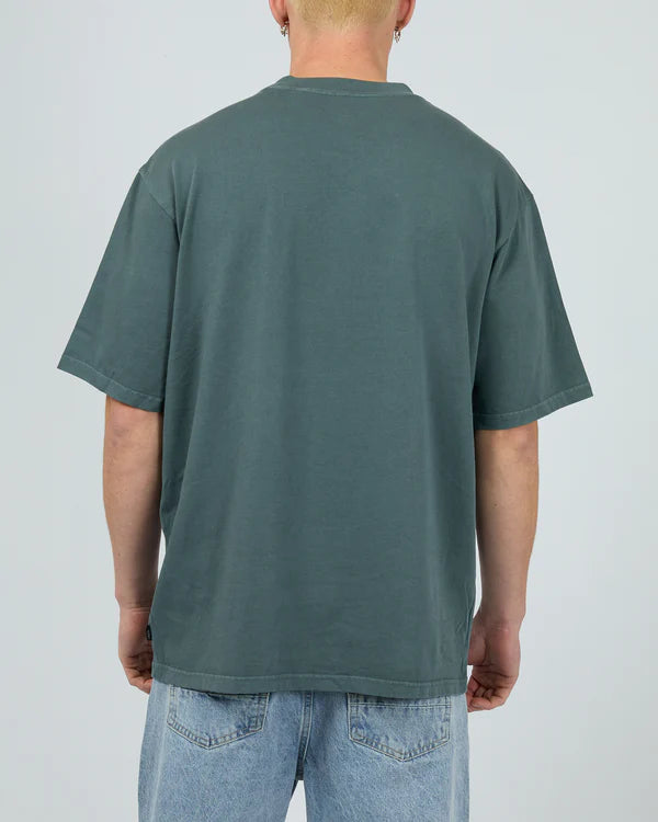 SILENT THEORY HEAVY WEIGHT TEE BLUE