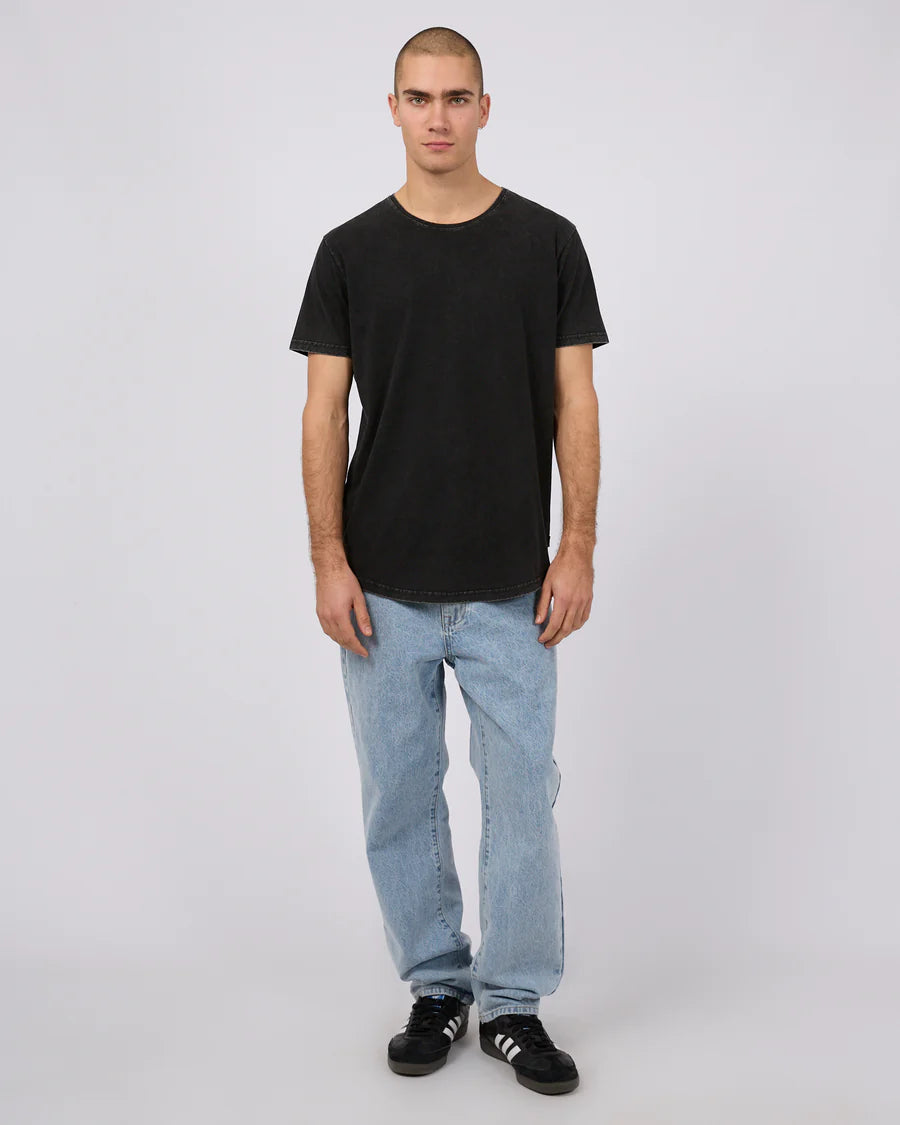 SILENT THEORY TAIL TEE WASHED BLACK