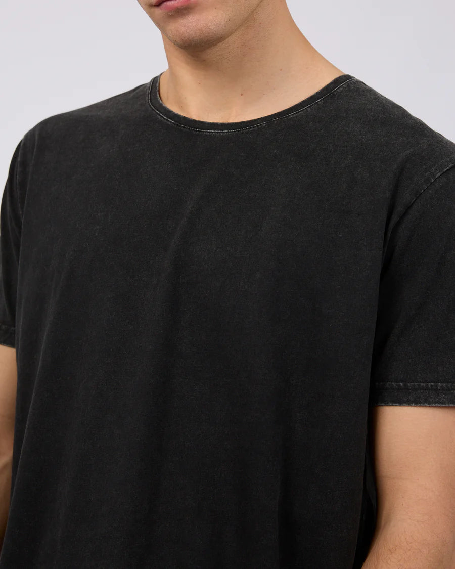 SILENT THEORY TAIL TEE WASHED BLACK