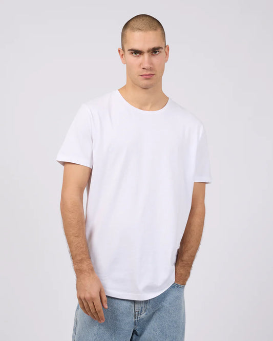 SILENT THEORY TAIL TEE WHITE