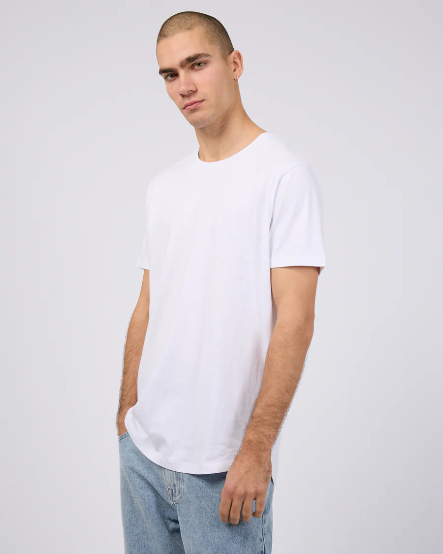 SILENT THEORY TAIL TEE WHITE