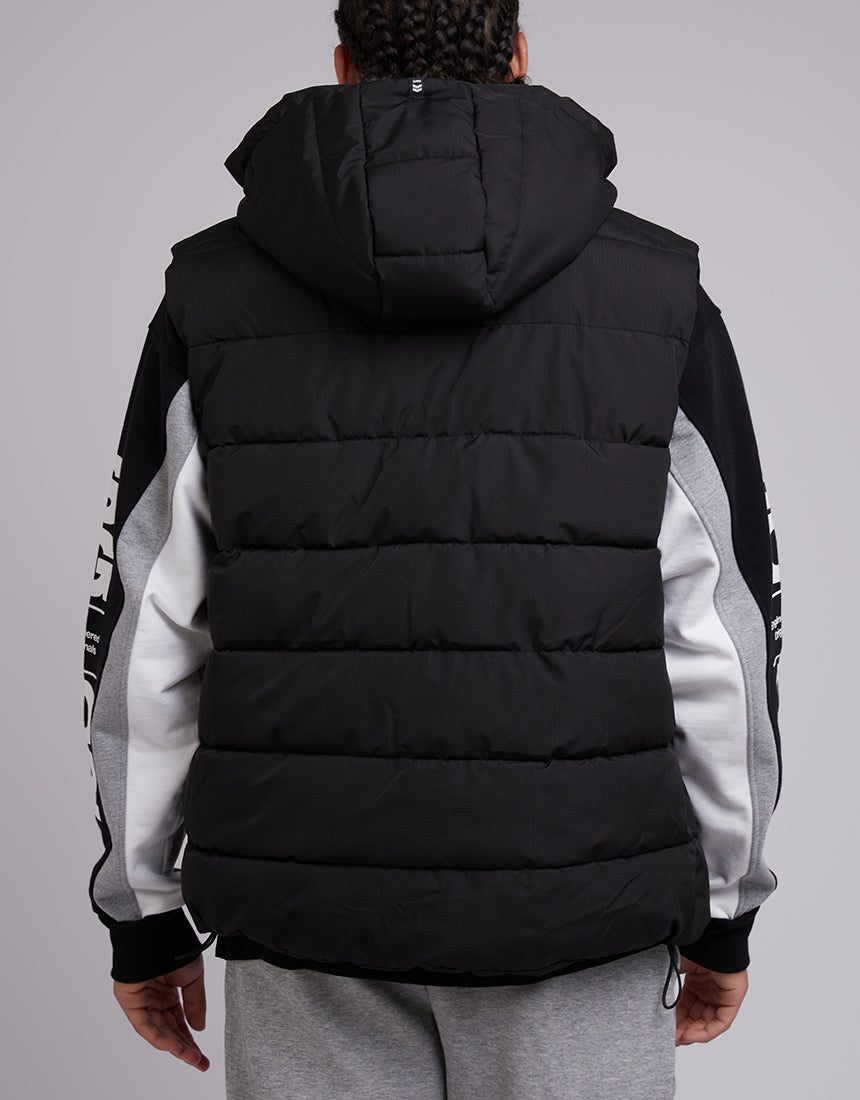 ST GOLIATH DOMAIN PUFFER VEST BLACK