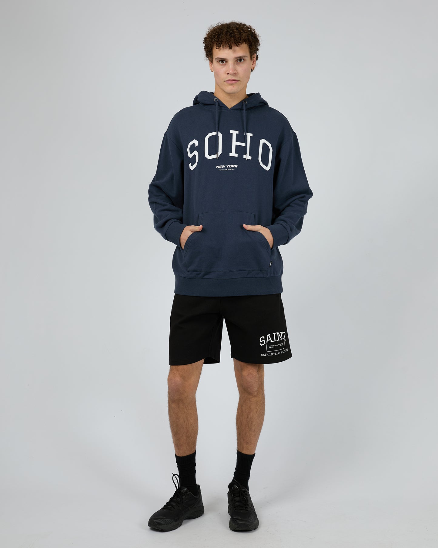 ST GOLIATH SOHO HOODIE NAVY