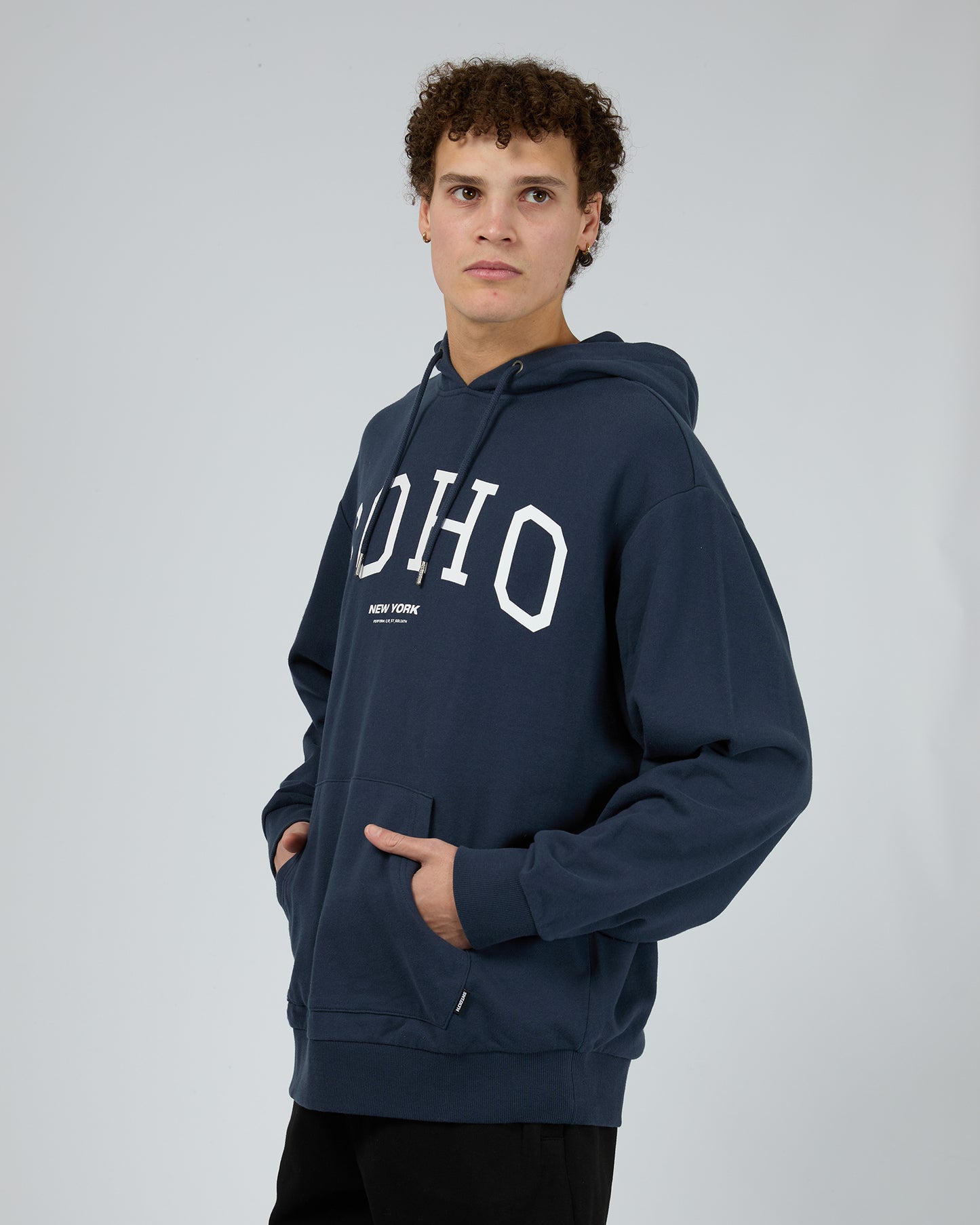 ST GOLIATH SOHO HOODIE NAVY