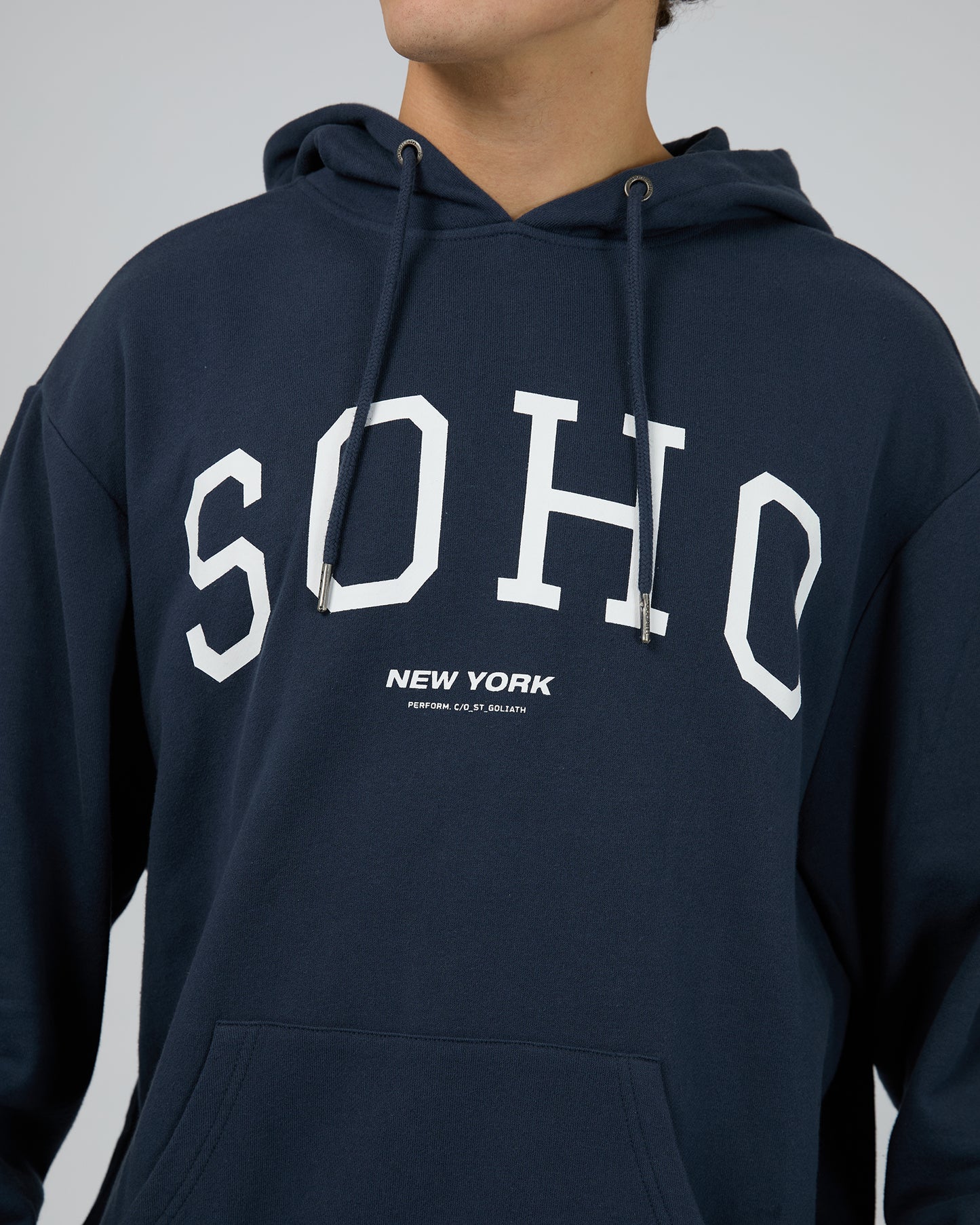 ST GOLIATH SOHO HOODIE NAVY