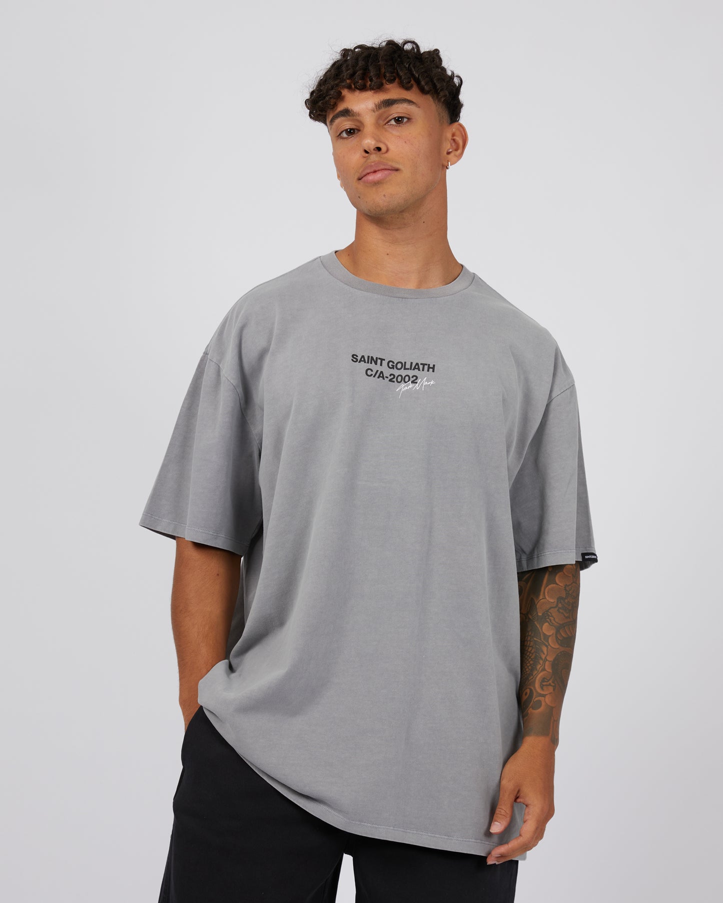 ST GOLIATH ALL TIME TEE GREY