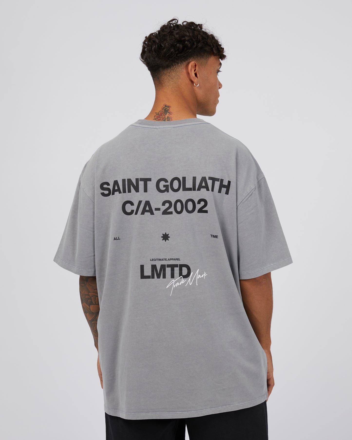 ST GOLIATH ALL TIME TEE GREY