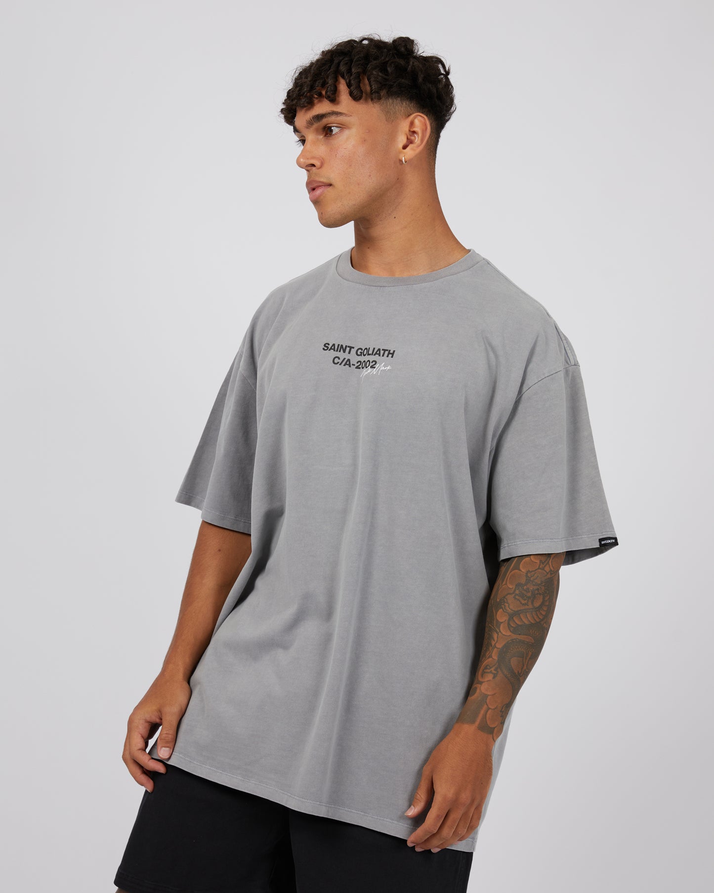 ST GOLIATH ALL TIME TEE GREY