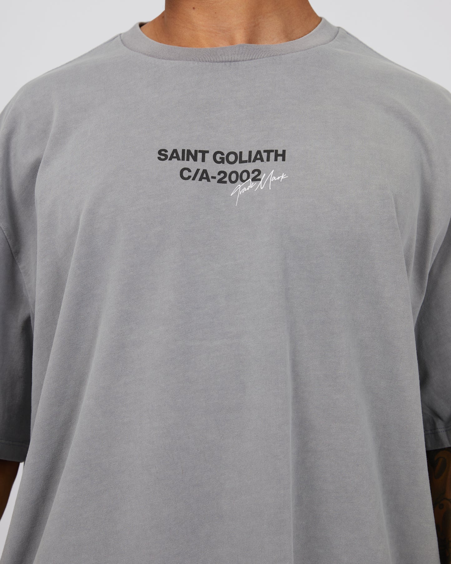 ST GOLIATH ALL TIME TEE GREY