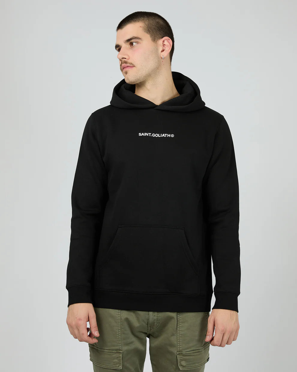 St Goliath ID Hoodie | Black