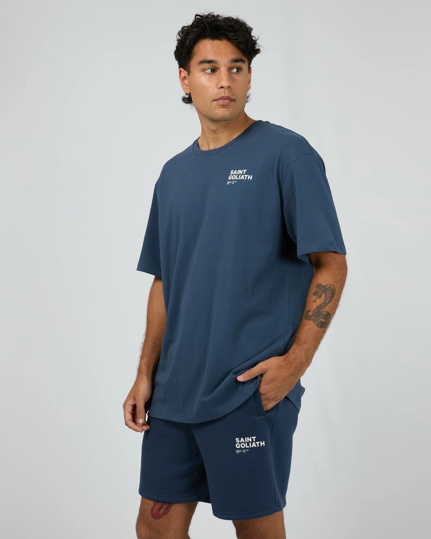 ST GOLIATH KINETIC TEE NAVY