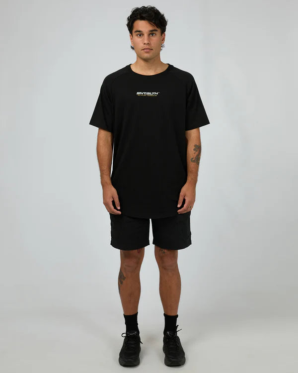 ST GOLIATH PACE RAGLAN TEE BLACK