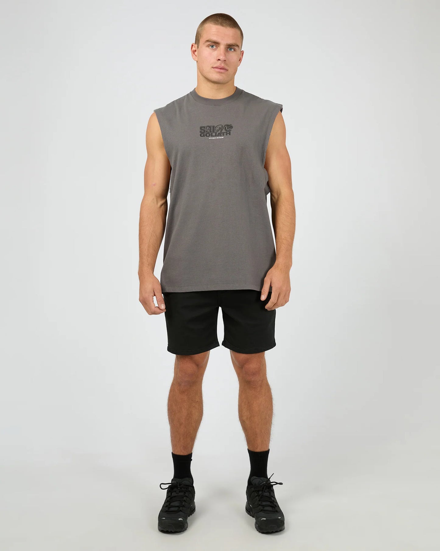 St Goliath Glass Muscle Dark Grey