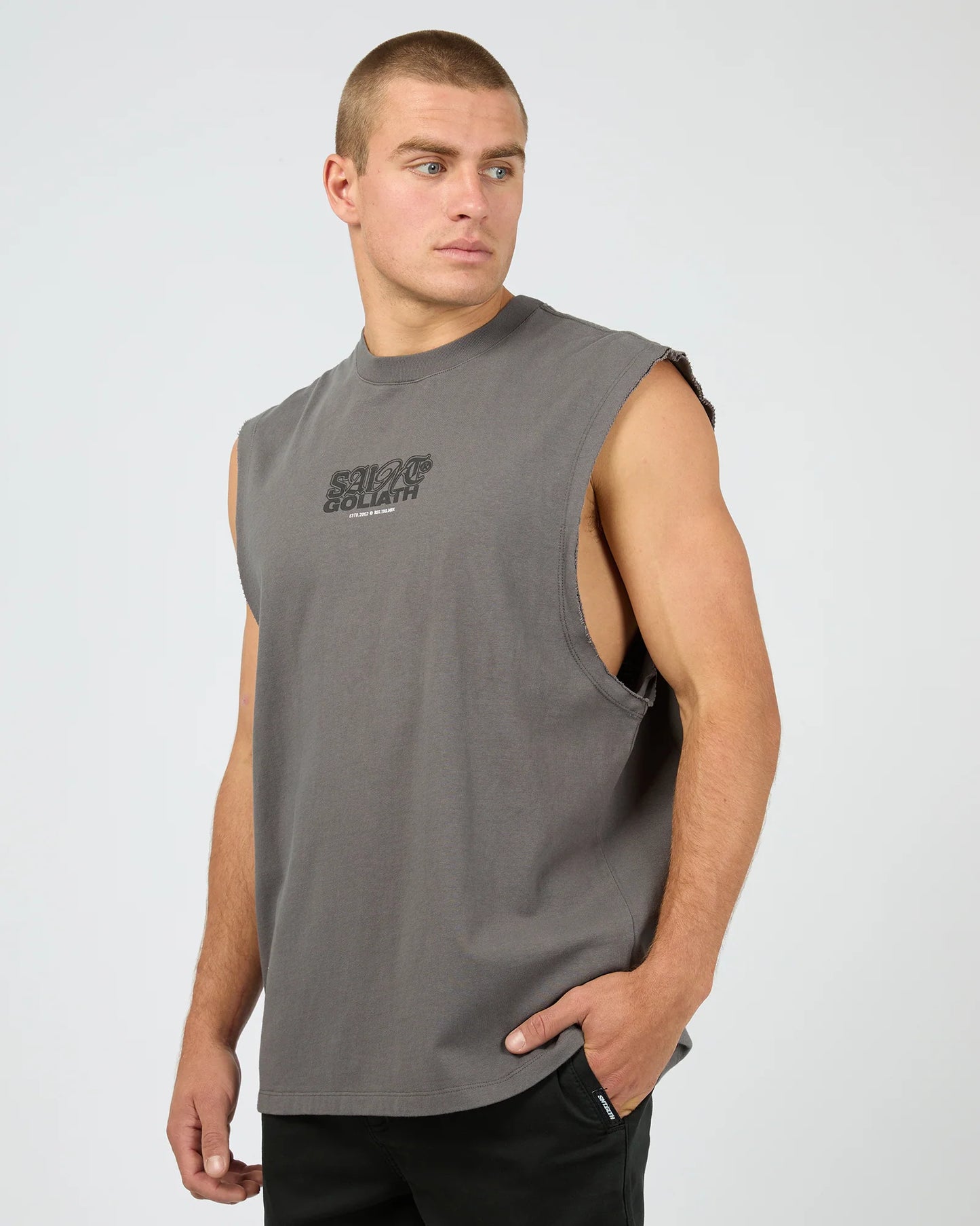 St Goliath Glass Muscle Dark Grey