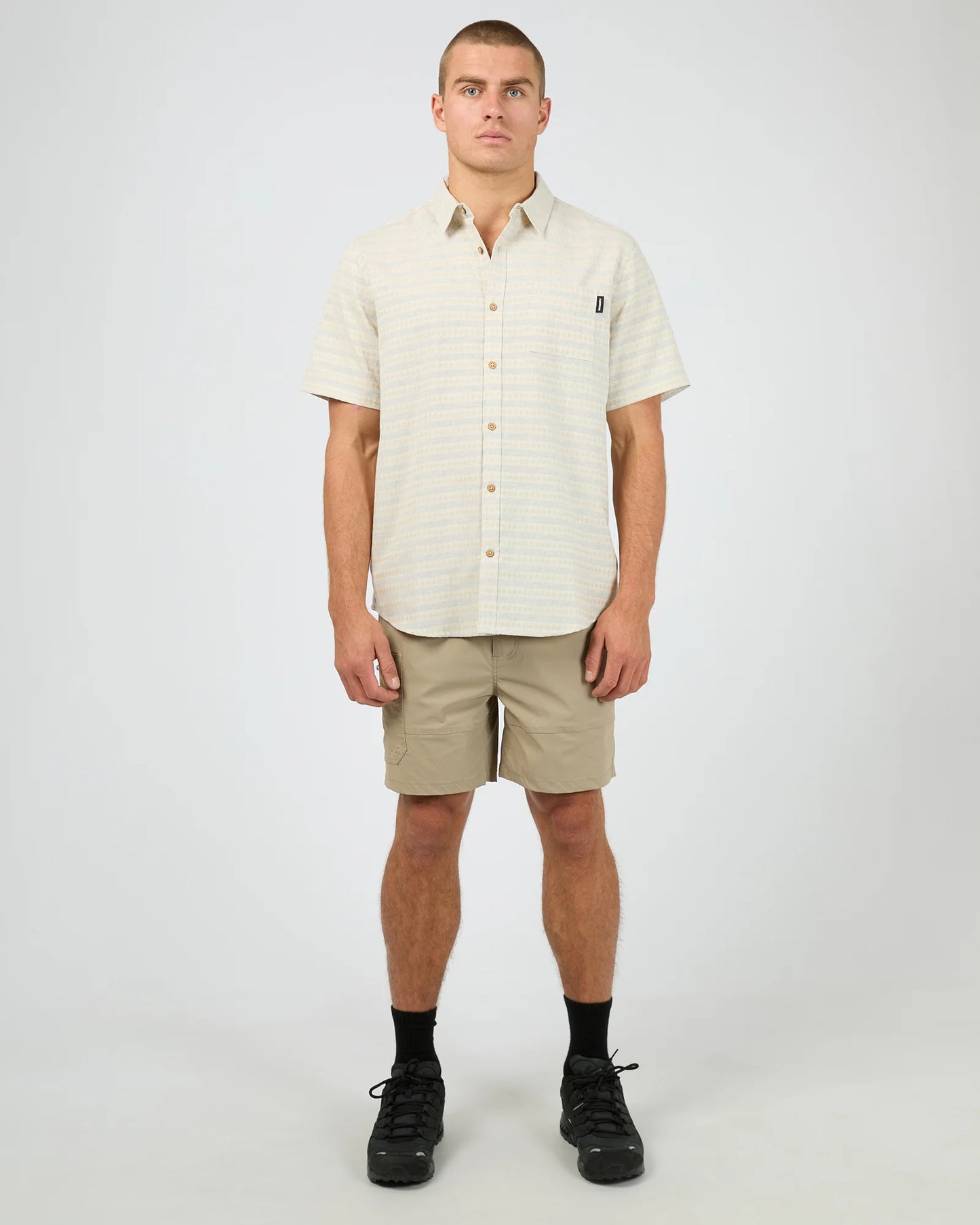 St Goliath Bouldin Short Sleeve Shirt Multi Coloured