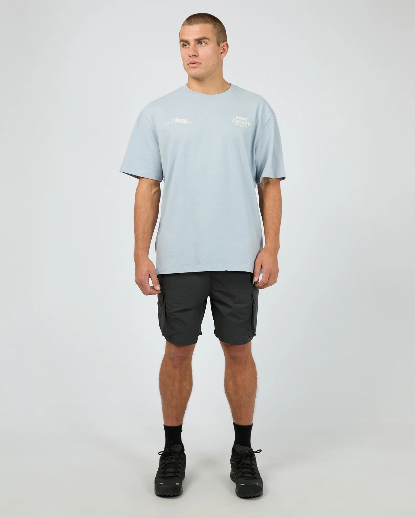 St Goliath Echo Park Tee Blue