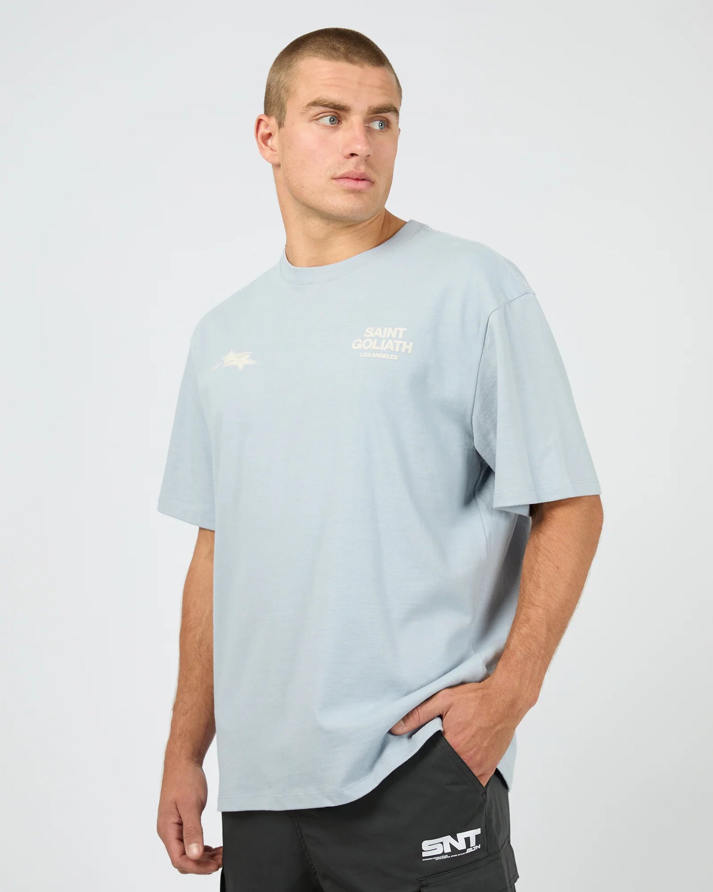 St Goliath Echo Park Tee Blue