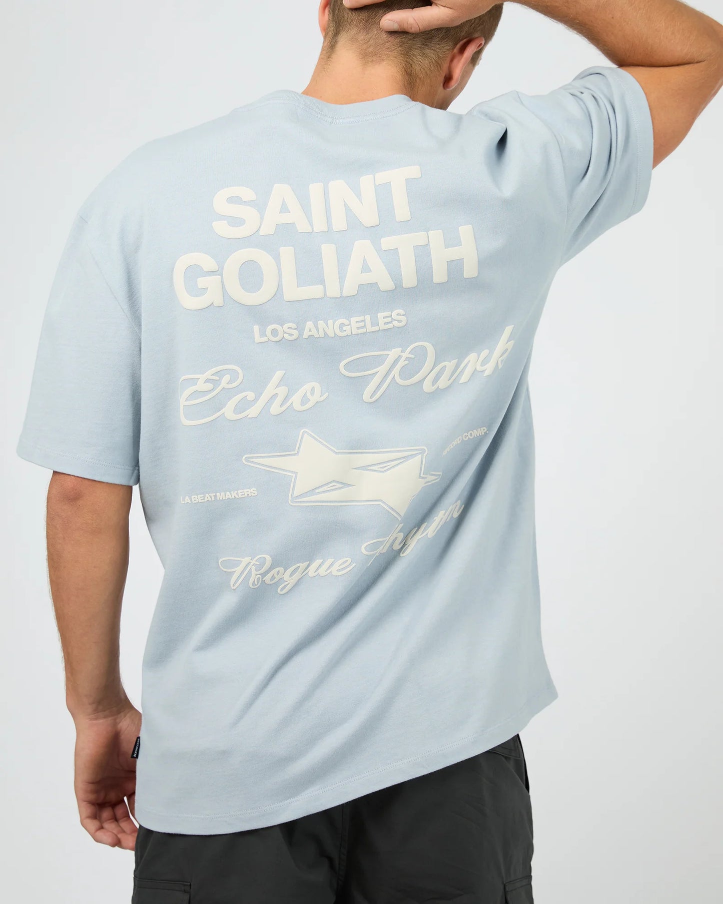 St Goliath Echo Park Tee Blue