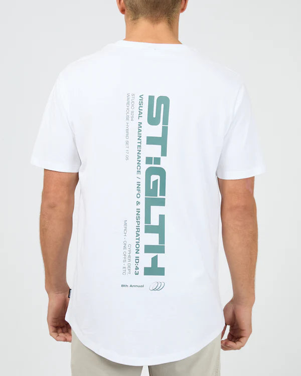 St Goliath Cypher Tee | White