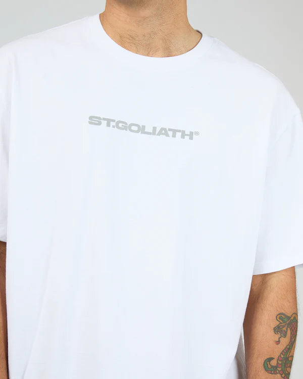 St Goliath Mizar Tee | White