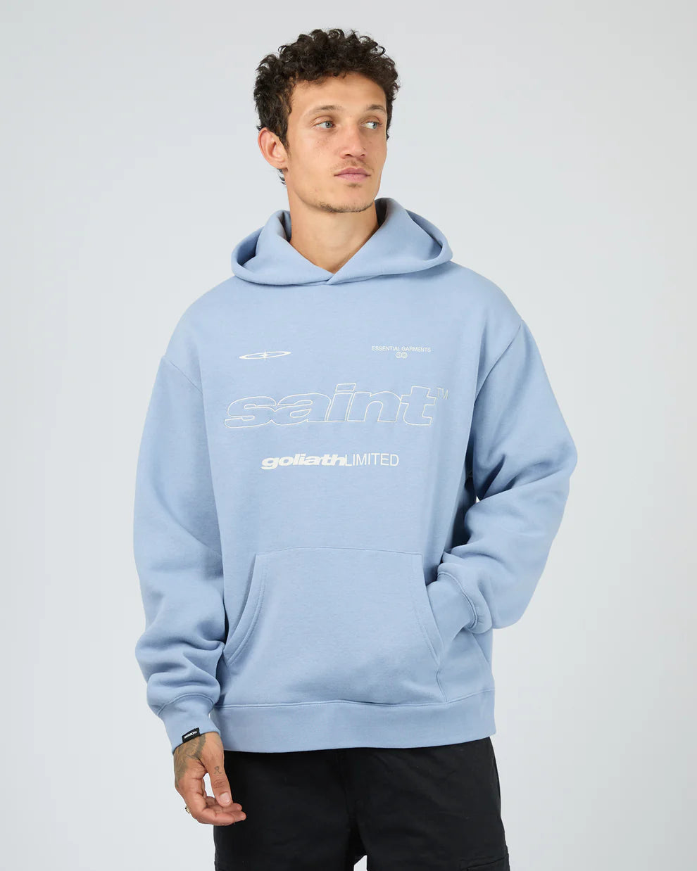 St Goliath Vapor Hoodie | Blue