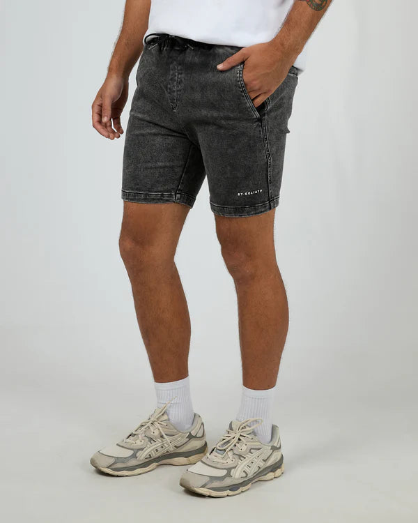 St Goliath Fairhaven Short | Washed Black