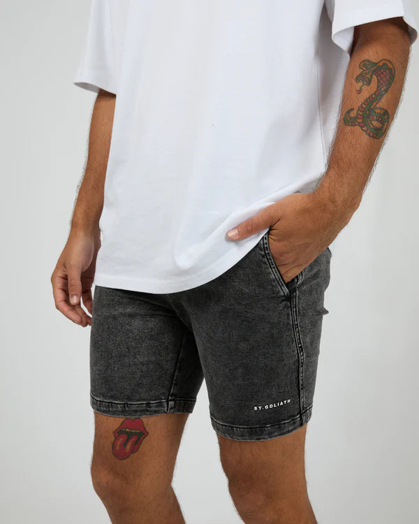 St Goliath Fairhaven Short | Washed Black