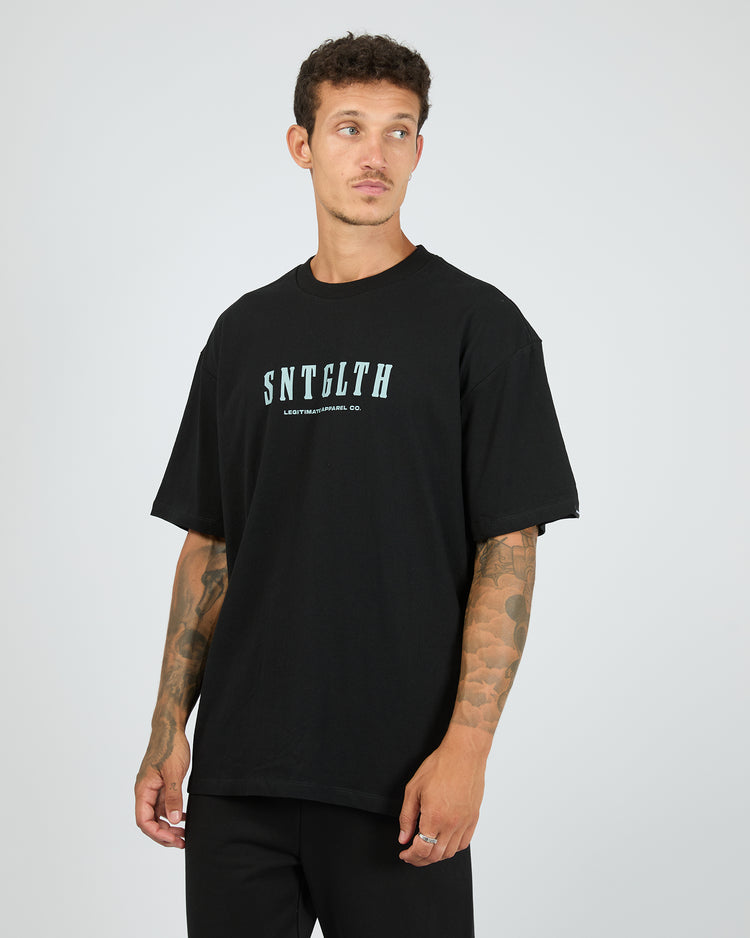 St Goliath Hurricane Tee | Black