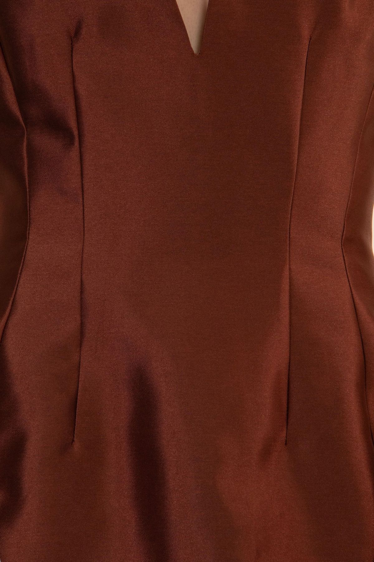 Slide Show Luciana Mini Dress | Chocolate