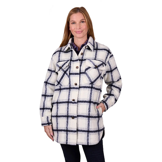 THOMAS COOK WOMENS ELK OVERSHIRT NAVY